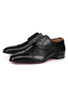 Hommes Chaussures Habillées Moderne Bout Rond Sangle Réglable Polyester PU Cuir Noir Costume Chaussures