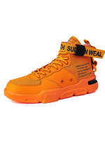 Hommes High Top Sport Chaussures de sport confortable bout rond Derbies