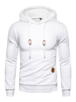 Hommes Hoodies Capuche Manches Longues Coton Fibres Sweat Chic