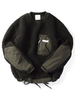 Hommes Hoodies Jewel Neck Manches Longues Color Block Zipper Polyester Casual Sweatshirt