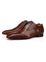 Hommes Mocassins Chaussures À Lacets Glisser Sur Bout Carré Polyester PU Cuir Marron Costume Chaussures