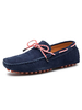 Hommes mocassins chaussures Slip-on bout rond en cuir suédé Synthétique chic mocassins