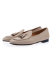 Hommes Mocassins Chaussures Slip On Pom Poms Motif Dillustration Bout Rond En Daim Mocassins Abricot Profonde