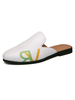 Hommes Sandales Slip-On Artwork Synthétique Cuir Semelle en caoutchouc Mules pour hommes
