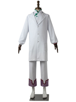 Hoozuki no Reitetsu Hoozuki no Reitetsu en tissu uniforme Animé japonaise blanche Hakutaku Coiffure pour homme Déguisements Halloween