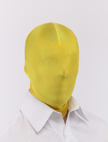 Hottes Spandex jaune Lycra unisexe Unicolor Déguisements Halloween