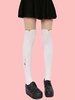 Imprimé de collants Lolita avec cuisse couleur chair Déguisements Halloween