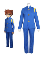 Inazuma Eleven Kaminarimon Uniformes école cosplay costume Déguisements Halloween
