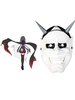 Inu x Boku SS Shirakiin Ririchiyo résine Cosplay Chic masques Déguisements Halloween