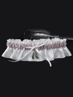 Jarretière De Mariage Pour La Mariée Belle Métal Polyester Détails