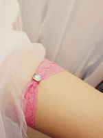 Jarretière De Mariage Pour La Mariée Belle Strass En Tulle