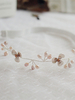 Jarretière De Mariage Pour La Mariée Magnifiques Perles En Satin Tissées Élastiques