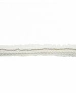 Jarretière de mariée jarretière strass magnifique tulle