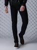 Jean homme en denim noir unicolore mode street style automne Jeans