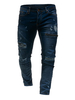 Jeans 2021 Jeans Denim Bleu Jambe Droite à Zip Jean pour Hommes