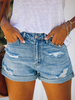 Jeans Pour Femme Cowboy Taille Surélevée Denim