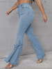 Jeans Pour Femme Pantalon Décontracté En Coton À Lacets Pantalon À Pattes D