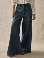 Jeans Pour Femmes Bas Décontractés En Coton À Taille Surélevée