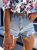 Jeans Pour Femmes Cowboy Taille Basse Denim