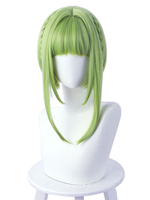 Jibaku Shounen Hanako Kun Nanamine Sakura vert Cosplay perruque Déguisements Halloween
