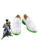 JoJos Bizarre Adventure Rohan Kishibe Chaussures de cosplay blanches Déguisements Halloween