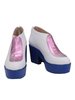 Jojos Bizarre Adventure Stone Ocean Narciso Anasui Chaussures de cosplay blanches Déguisements Halloween