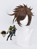 JoJos Bizarre aventure bataille tendance Joseph Joestar Brown Cosplay perruque Déguisements Halloween