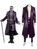 Joker - Costume de Cosplay de Joker Film Suicide Squad DC Comics Édition de Luxe En 4 Pièces Déguisements Halloween