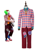 Joker Joaquin Phoenix Arthur Fleck DC Comics Costume Déguisements Halloween Plaid Blazer Ensemble complet