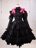 Jour une Live Tokisaki Kurumi Déguisements Halloween Cosplay Costume Gothique Lolita Robe Déguisements Halloween
