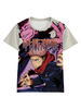 Jujutsu Kaisen combat de sorcellerie Itadori Yuji Fushiguro Megumi Kugisaki Nobara T-Shirt manches courtes col bijou haut dété T-Shirt Anime