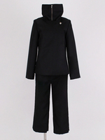 Jujutsu Kaisen combat de sorcellerie Toge Inumaki Anime Ver Costume de Cosplay bleu profond Halloween