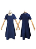 Jujutsu Kaisen Nishimiya Momo Cosplay robe de sorcière marine tour de cou ensemble 2 pièces Costume Anime ensemble complet