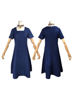 Jujutsu Kaisen Nishimiya Momo Cosplay robe de sorcière marine tour de cou ensemble 2 pièces Costume Anime ensemble complet