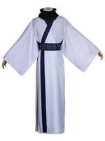 Jujutsu Kaisen Sorcery Fighery Ryomen Sukuna Spectrice à double face Costume Cosplay Set Polyester Kimono Cummerbund
