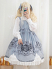 Jupe classique Lolita avec jupe à volants et nœuds lolita Déguisements Halloween