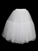 Jupe Femme Tulle Blanc Taille Haute Jupon Femme Bas