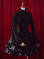 Jupe lolita séduisante noire Déguisements Halloween
