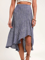 Jupe Pour Femmes Gris Clair Polyester Été Automne Et Hiver Femmes Jupe