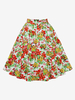 Jupe Pour Femmes Imprimé Fleuri Coton Longueur Au Genou Taille Haute Vintage