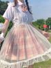 Jupes à bretelles transparentes Sweet Lolita SK Lolita