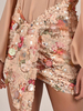 Jupes Courtes Femmes en Paillettes Vernis Moulantes Coupe Cintrée à Lacets Sexy Jupes Courtes Femmes en Paillettes