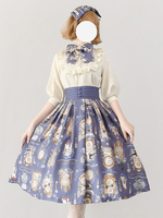 Jupes Lolita fleurie imprimé floral classique Lolita SK
