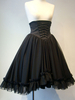 Jupes lolita gothiques lolita sk black Déguisements Halloween