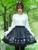 Jupes Lolita noires en dentelle Lolita SK