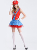 Jupes pour dames adultes Super Mario Bros Holloween Costumes Costume Déguisements Halloween Waluigi
