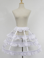jupon de lolita en résine à volants Tea party"idienne avec crinoline Déguisements Halloween