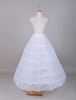 Jupon de mariage blanc 1 couche en tulle