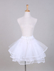 Jupon de mariage blanc 3 couches en tulle