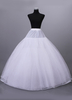 Jupon de mariage blanc huit couches en voile de tulle